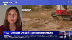 Crues à répétition: "Quand vous êtes fortement exposé aux risques climatiques (…) vos tarifs d'assurance augmentent très fortement", constate Stéphanie Durrafourd, porte-parole d'Assurland.com