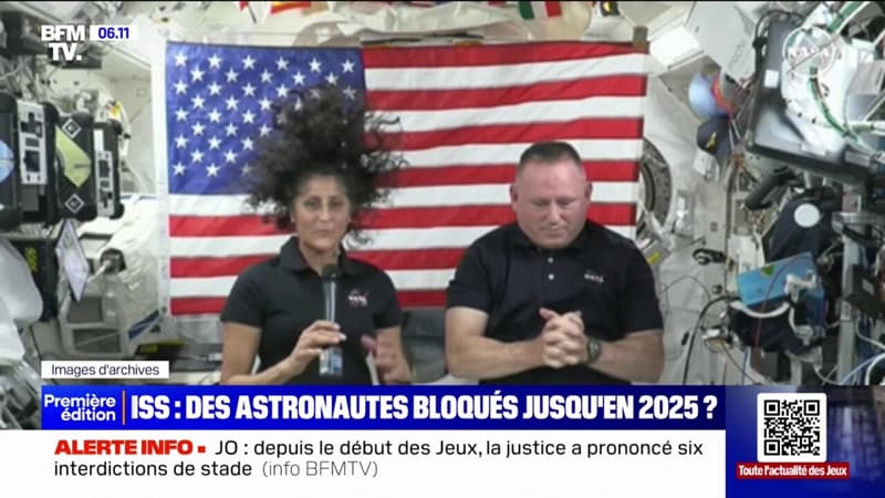 Deux astronautes bloqués à bord de l'ISS jusqu'en 2025 à cause de problèmes techniques sur leur capsule Starliner