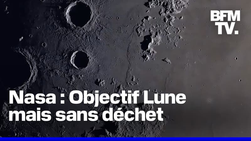 La Nasa lance un concours qui récompensera le meilleur projet de recyclage de déchets sur la Lune