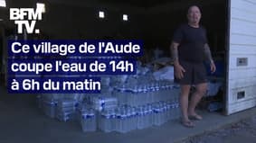 Le maire de ce village de l'Aude a pris la décision de couper l'eau de 14h à 6h à cause de la sécheresse