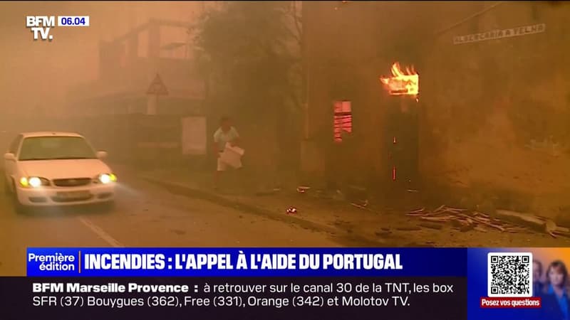 Le nord du Portugal frappé par une série de feux de forêts