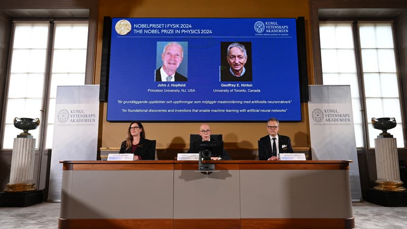 Le prix Nobel de physique 2024 décerné à John Hopfield et Geoffrey Hinton pour leur travaux sur l'intelligence artificielle