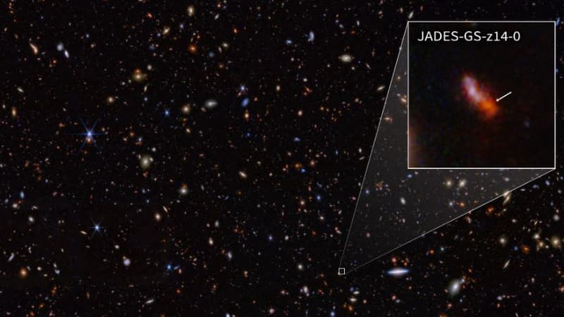 Le télescope James Webb bat son propre record en détectant la plus lointaine des galaxies