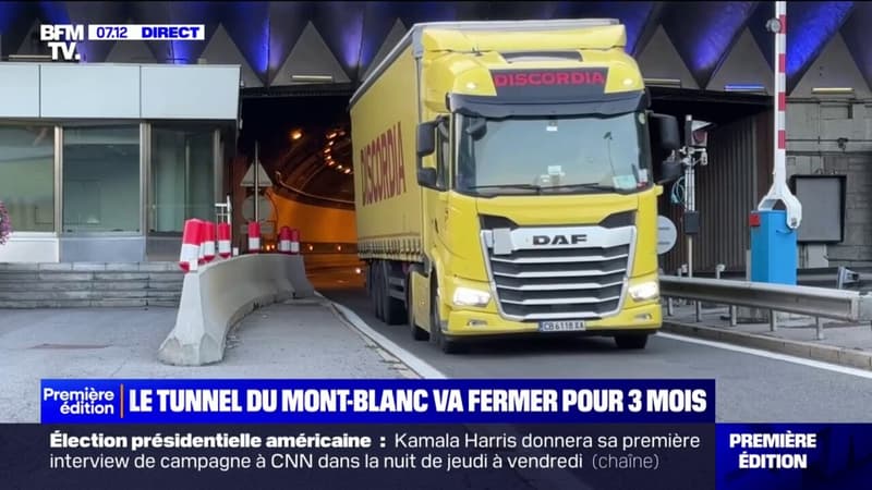 Le tunnel du Mont-Blanc s'apprête à fermer pour trois mois