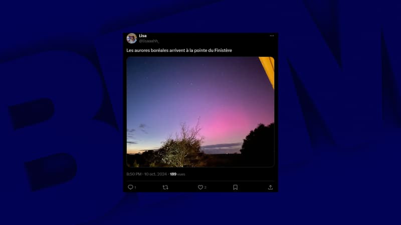 Les images impressionnantes des aurores boréales observées ce soir en France