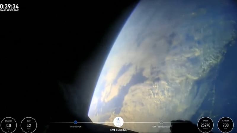 Mission Polaris Dawn: Jared Isaacman est le premier passager à sortir dans l'espace