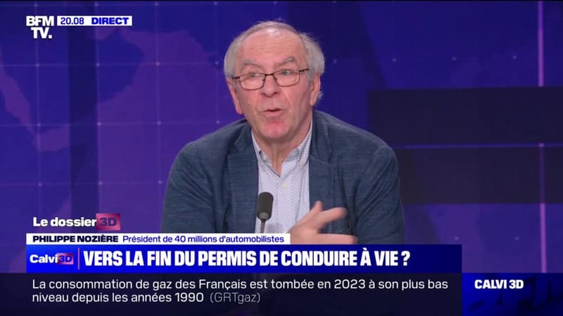 "On va se retrouver avec un embouteillage terrible des commissions médicales", pour Philippe Nozière (40 millions d'automobilistes)