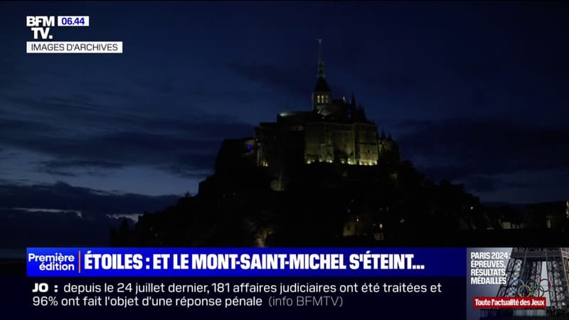 Pour profiter de la pluie d'étoiles filantes ce vendredi, le Mont Saint-Michel s'éteint