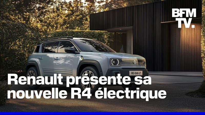 Renault lève le voile sur la nouvelle R4 électrique