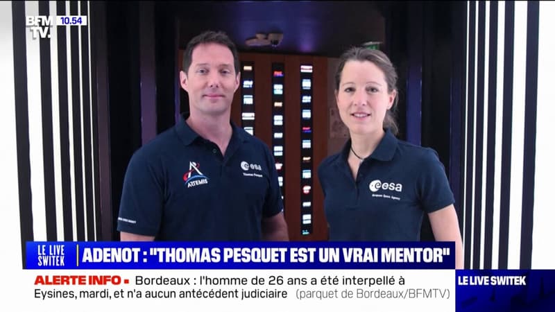 Sophie Adenot raconte comment Thomas Pesquet la guide pour son futur voyage dans l'ISS