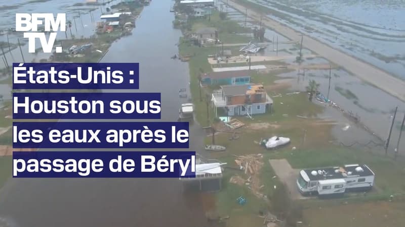 Texas: le passage de l'ouragan Béryl fait cinq morts et de nombreux dégâts