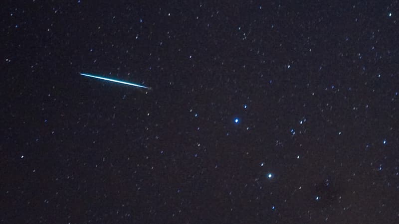 Un "bolide", météore très lumineux, observé dans le ciel du sud de la France