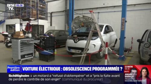 Une association alerte sur l’obsolescence programmée des voitures électriques