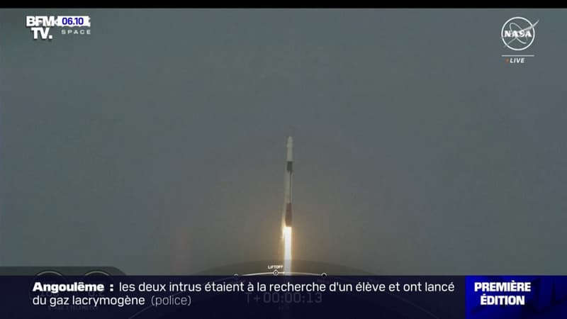 Une fusée de SpaceX a décollé vers l'ISS avec deux Européens et, pour la première fois, un Turc