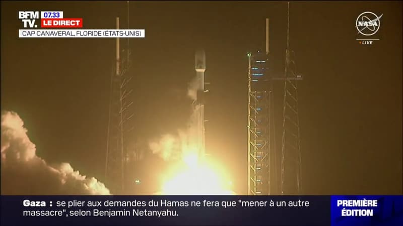 Une fusée décolle de Cap Canaveral pour mettre en orbite un satellite qui étudiera l'océan et les nuages