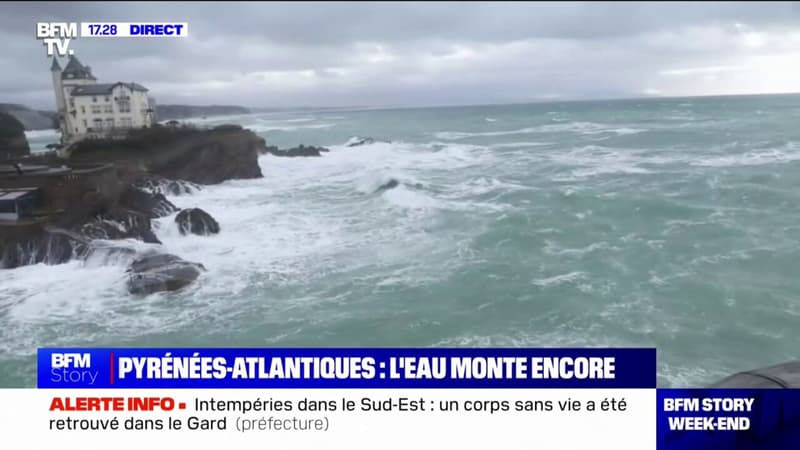 dans les Pyrénées-Atlantiques, la montée des eaux continue