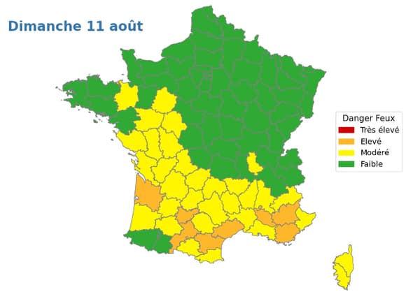 La météo des forêts pour ce dimanche 11 août 2024