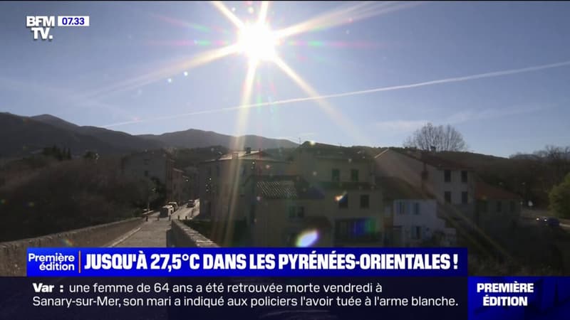 la chaleur hivernale inquiète dans les Pyrénées-Orientales