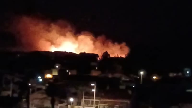 la frayeur des résidents du camping évacué après un incendie au Canet-en-Roussillon