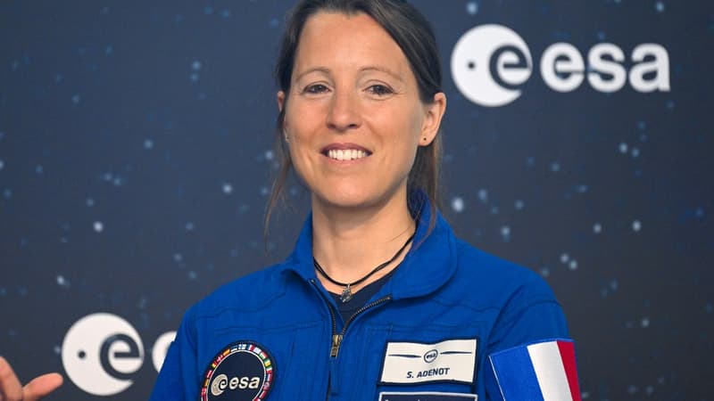 l'astronaute française Sophie Adenot réagit à son futur voyage dans l'ISS