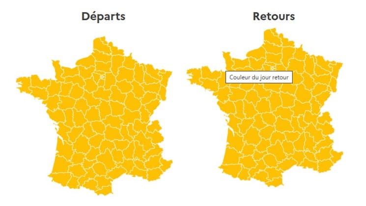 Cette journée du vendredi 8 novembre est classée orange dans toute la France.